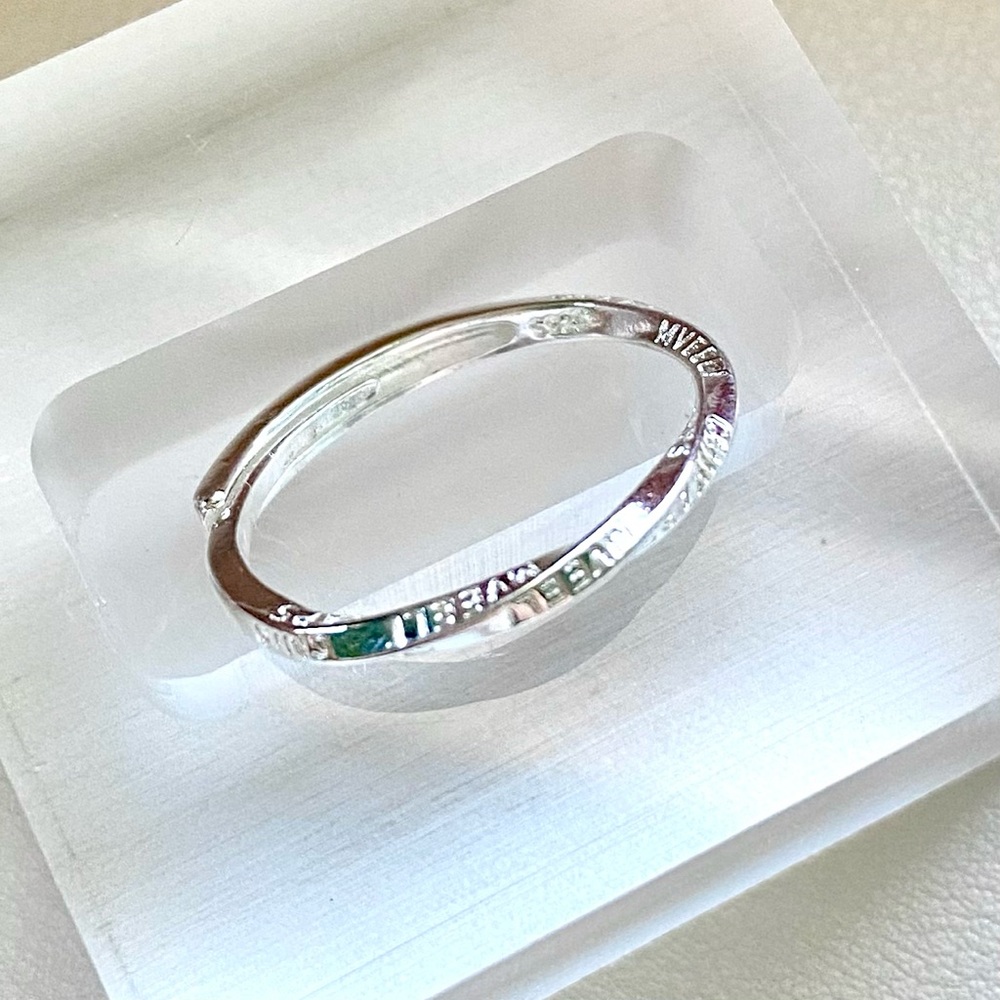 Sterling Silver Minimalist Stacking Ring in Silver